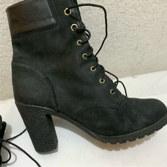Timberland Earthkeepers Glancy ankle boots black heels Size 7/ 38 - Picture 15 of 15